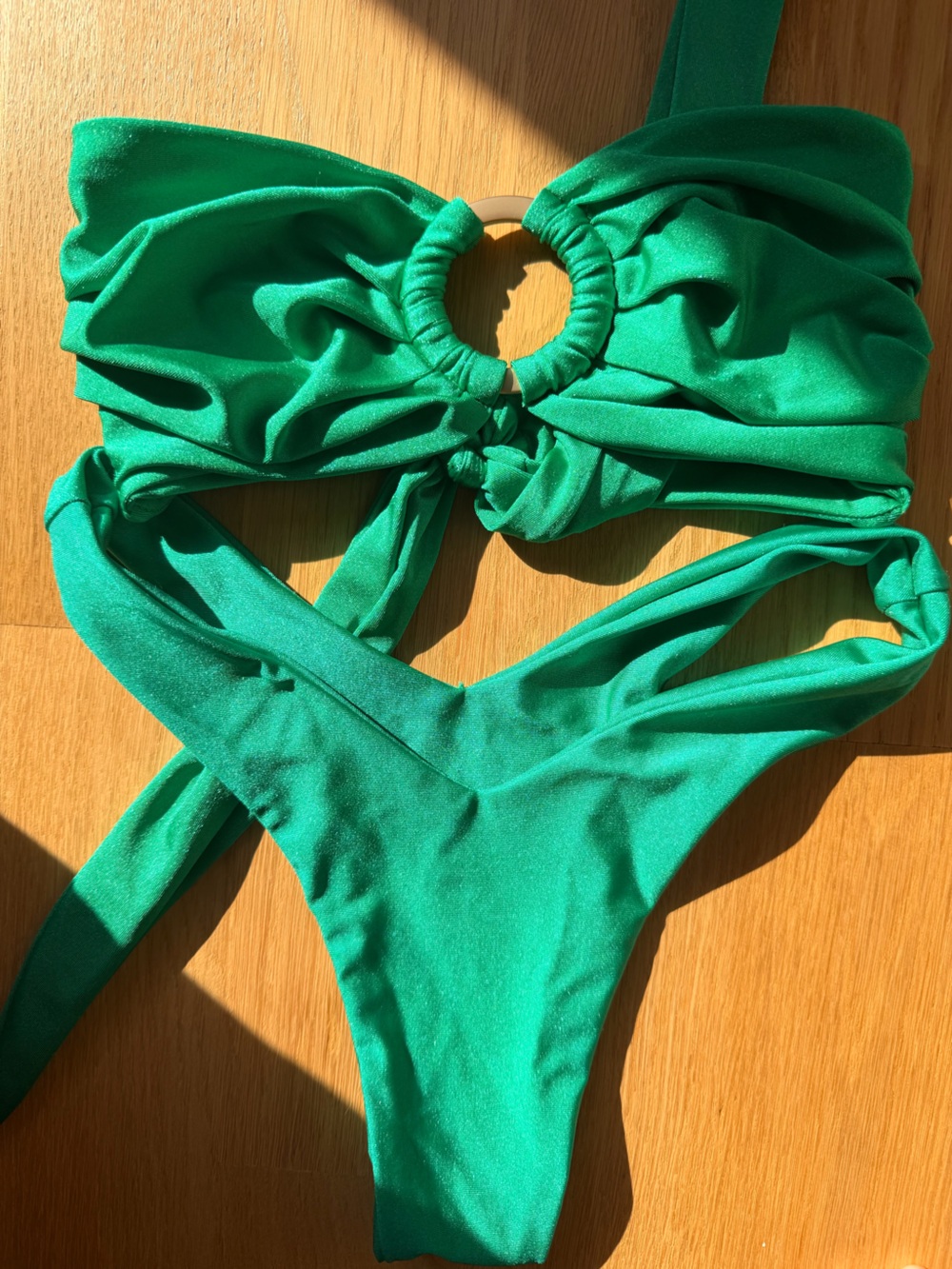 Kulani Kini Jewel Green Bikini